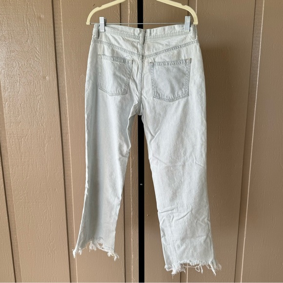 Free People Distressed Button Fly Jeans - Picture 7 of 10